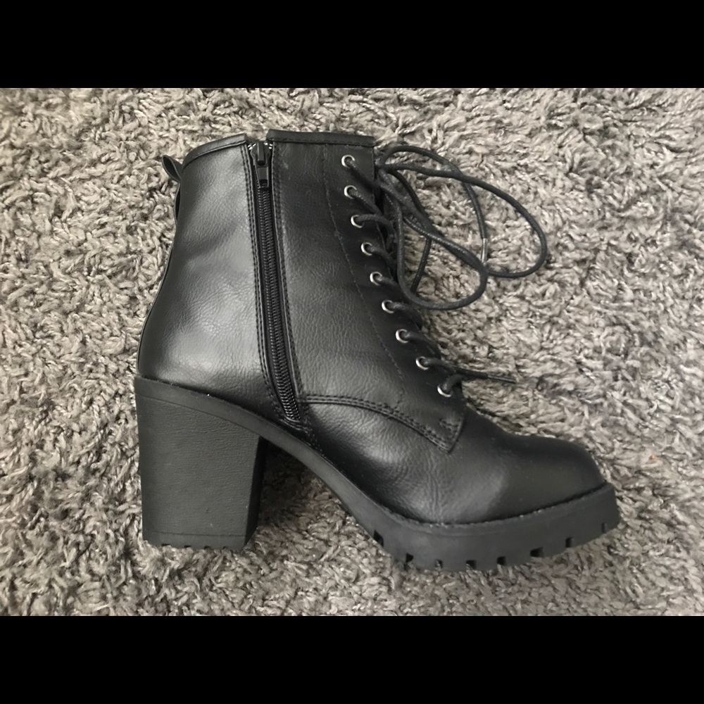 Black Combat Boots